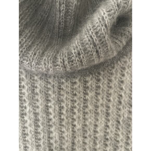 3.1 Philip Lim Gray Mohair Sleeveless Sweater High Low Size Medium - Picture 5 of 7